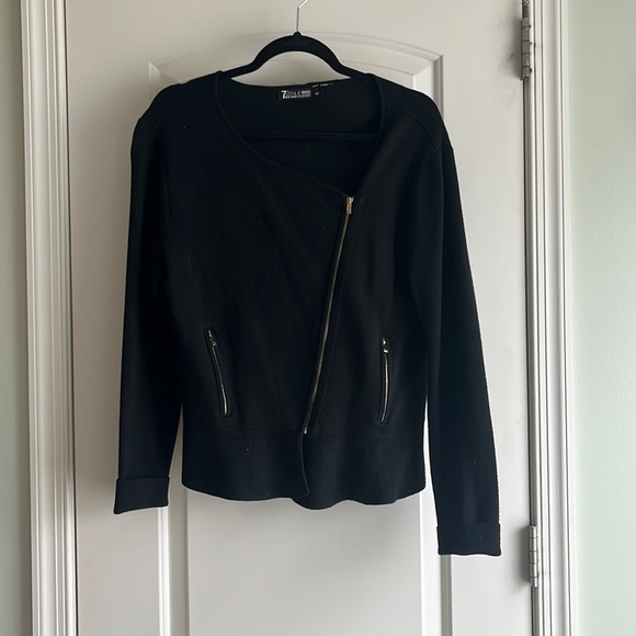 New York & Company Sweaters - New York and Company Black Sweat Jacket